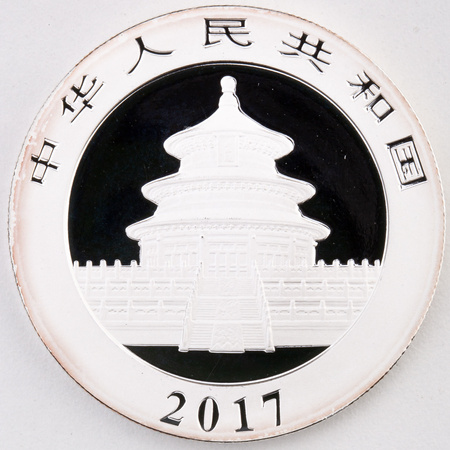 Chiny 10 Yuanów 2017 - chiński Panda
