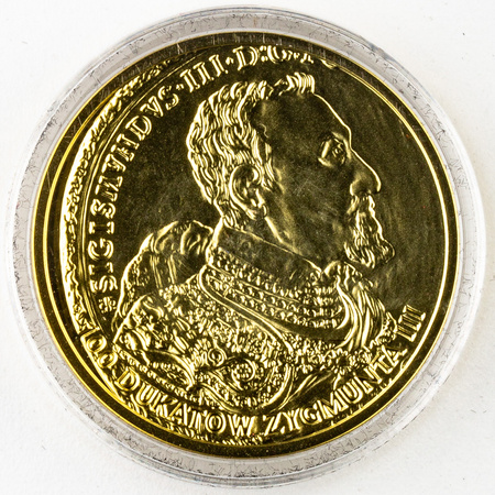 Polska 20zł 2017 - Historia monety polskiej - 100 dukatów Zygmunta III