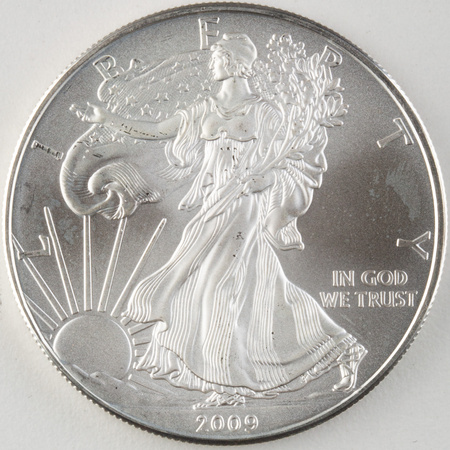 USA 1 dollar 2009 - Amerykański Srebrny Orzeł