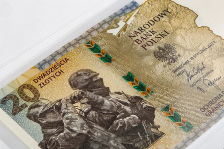 Polska 20zł 2022 - Ochrona polskiej granicy wschodniej