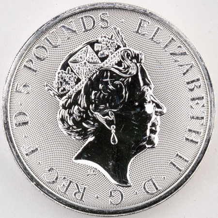 Wielka Brytania 5 funtów 2018 - Jednorożec Szkocji