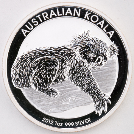 Australia 1 Dollar 2012 - australijski Koala - niski relief