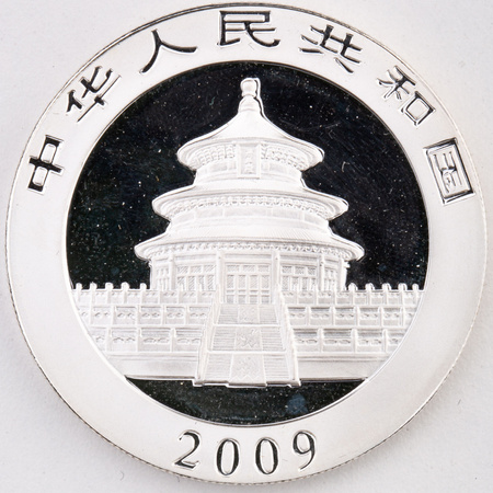 Chiny 10 Yuanów 2009 - chiński Panda