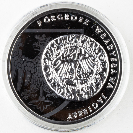 Polska 20zł 2015 - Historia monety polskiej - Półgrosz Władysława Jagiełły