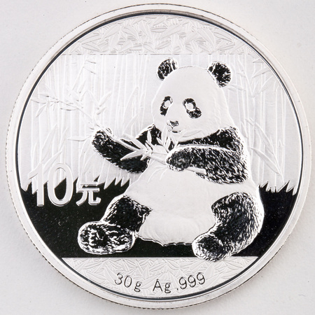 Chiny 10 Yuanów 2017 - chiński Panda