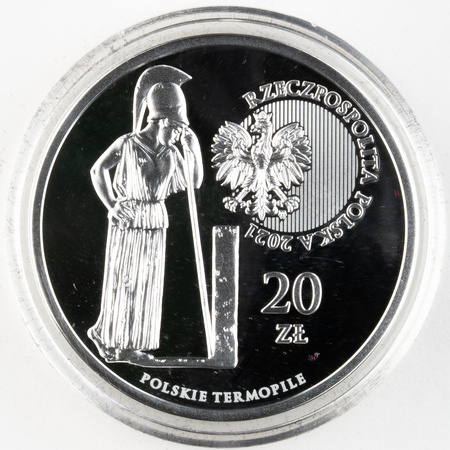 Polska 20zł 2021 - Dytiatyn - Polskie Termopile