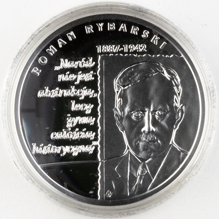 Polska 10zł 2019 Roman Rybarski - Wielcy polscy ekonomiści